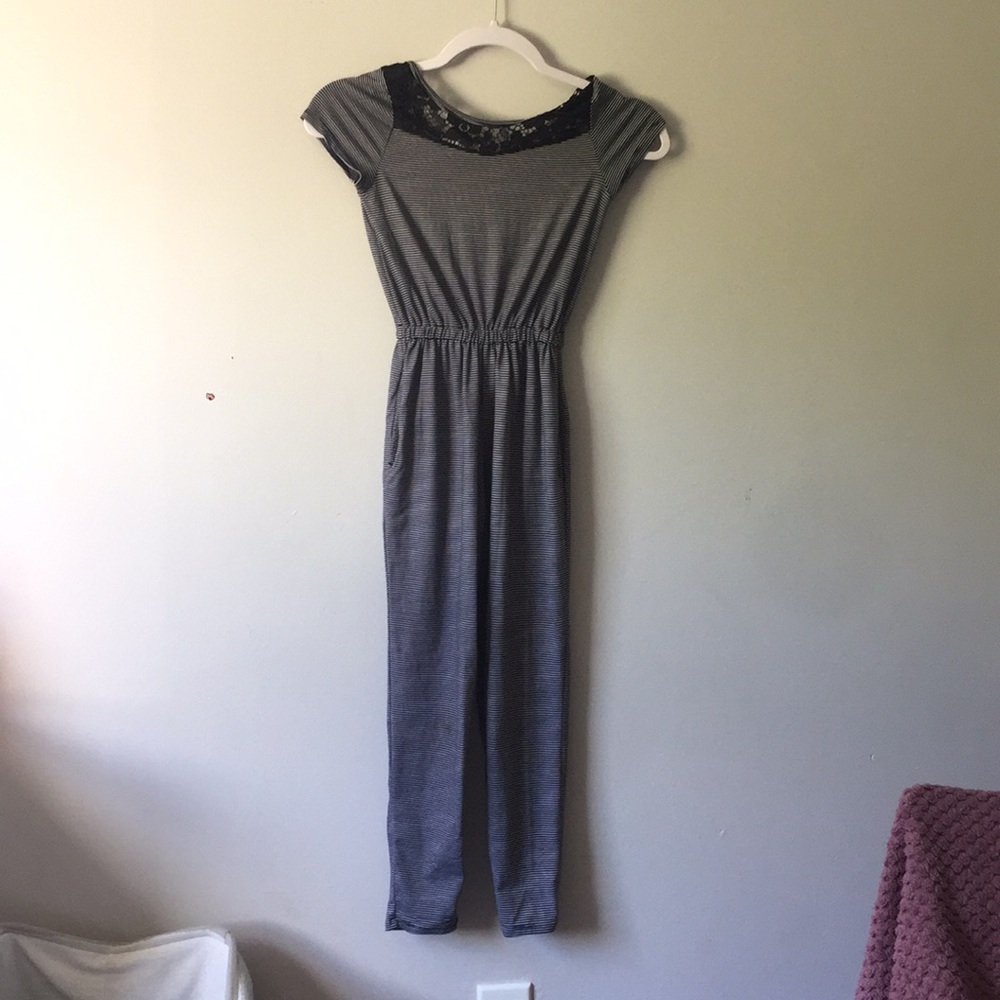 Girls stripped romper